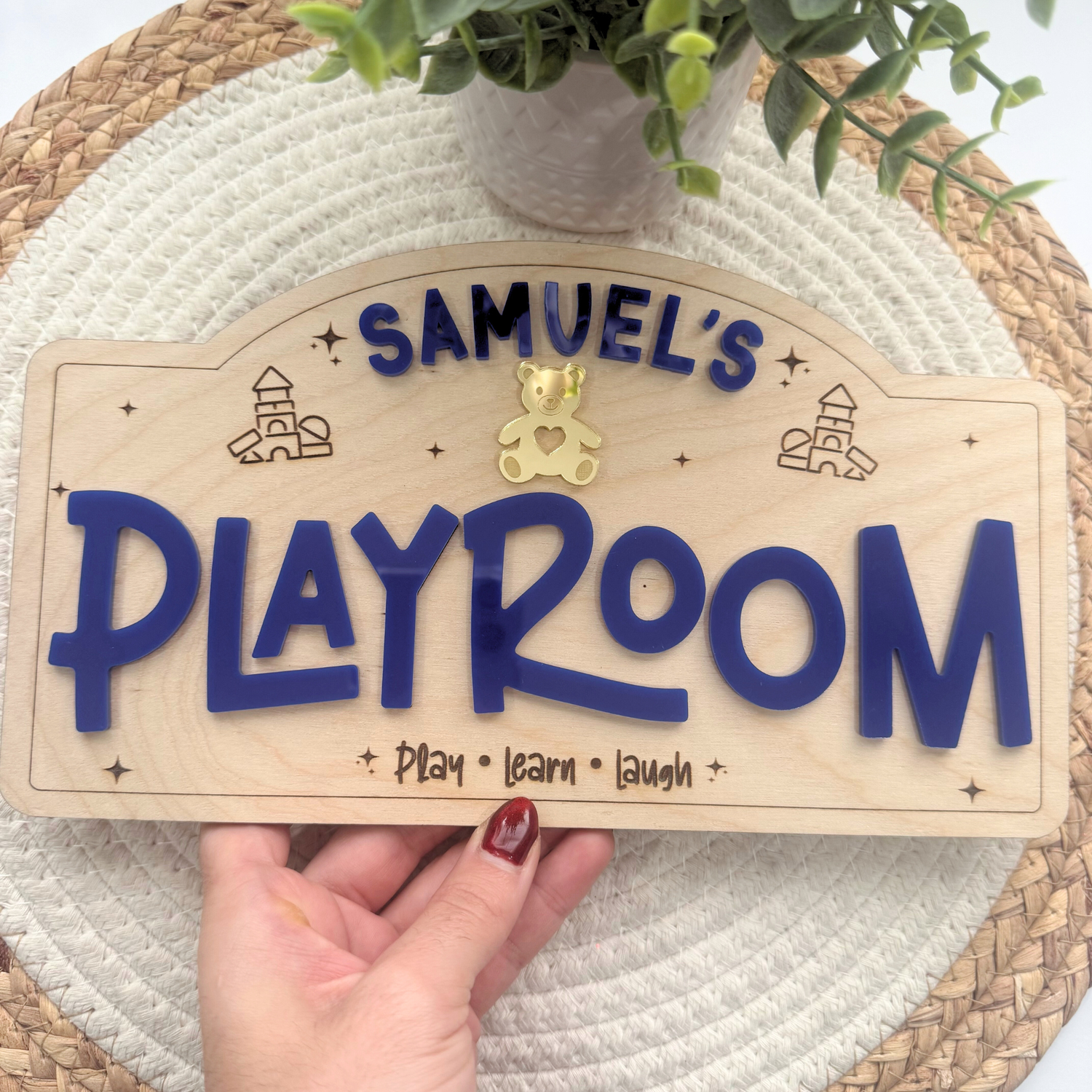Kids Playroom Signs