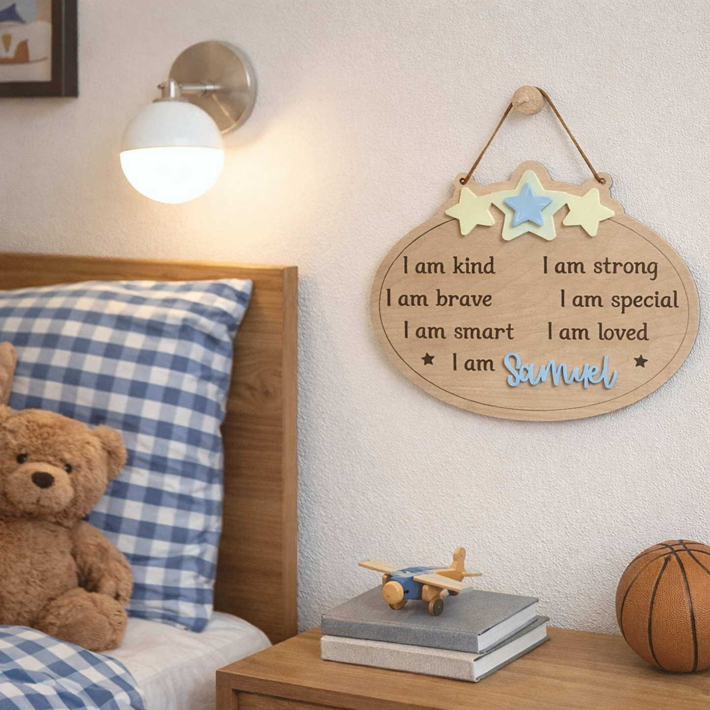 Yoto Cards Wall Sign | Personalized Tonies Display Sign, Yoto Player Accessories, Kids Listening Station Decor.