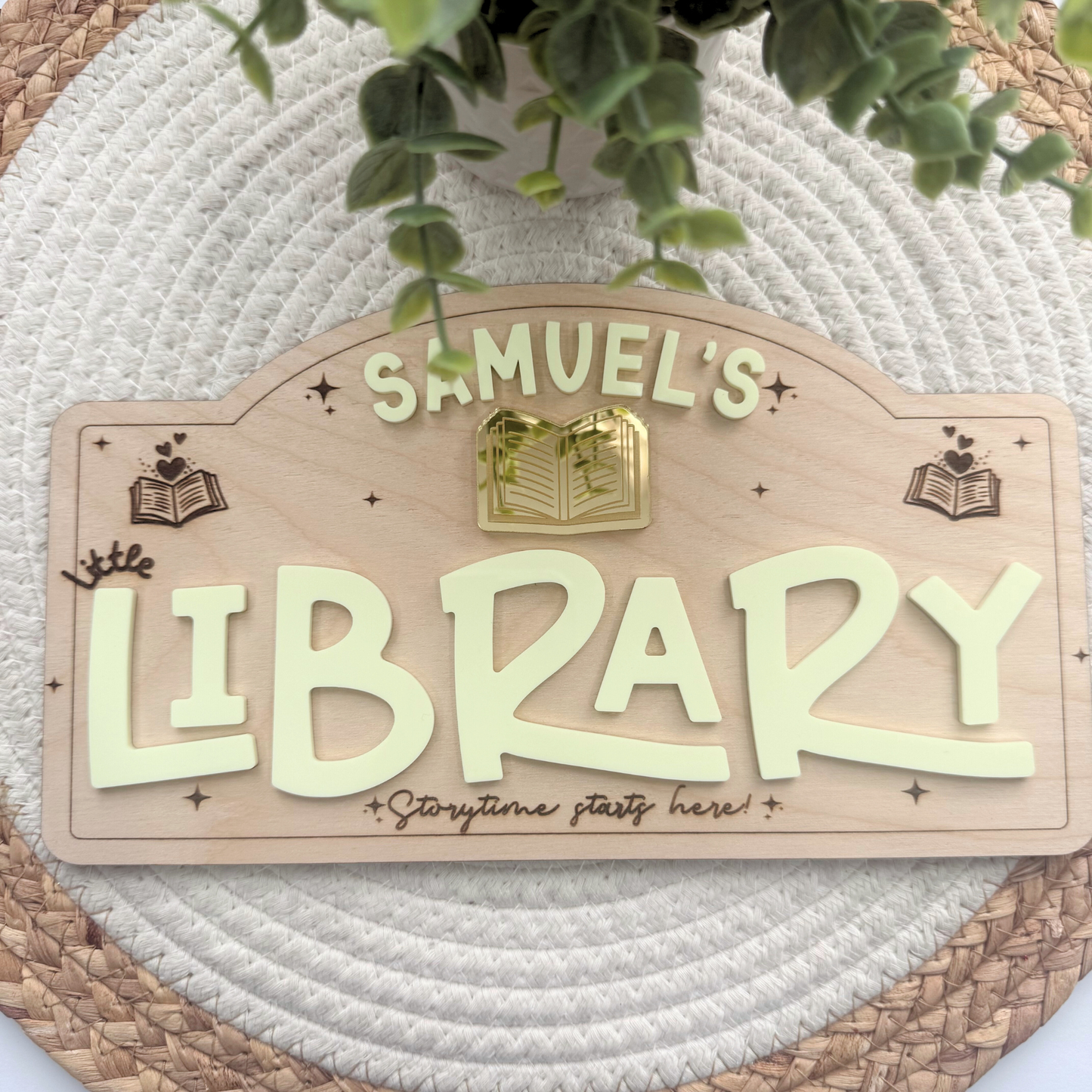 Kids Pretend Play Sign | Personalized Playroom Sign, Play Kitchen Decor, Kids Boutique Sign, Playroom Wall Decor.