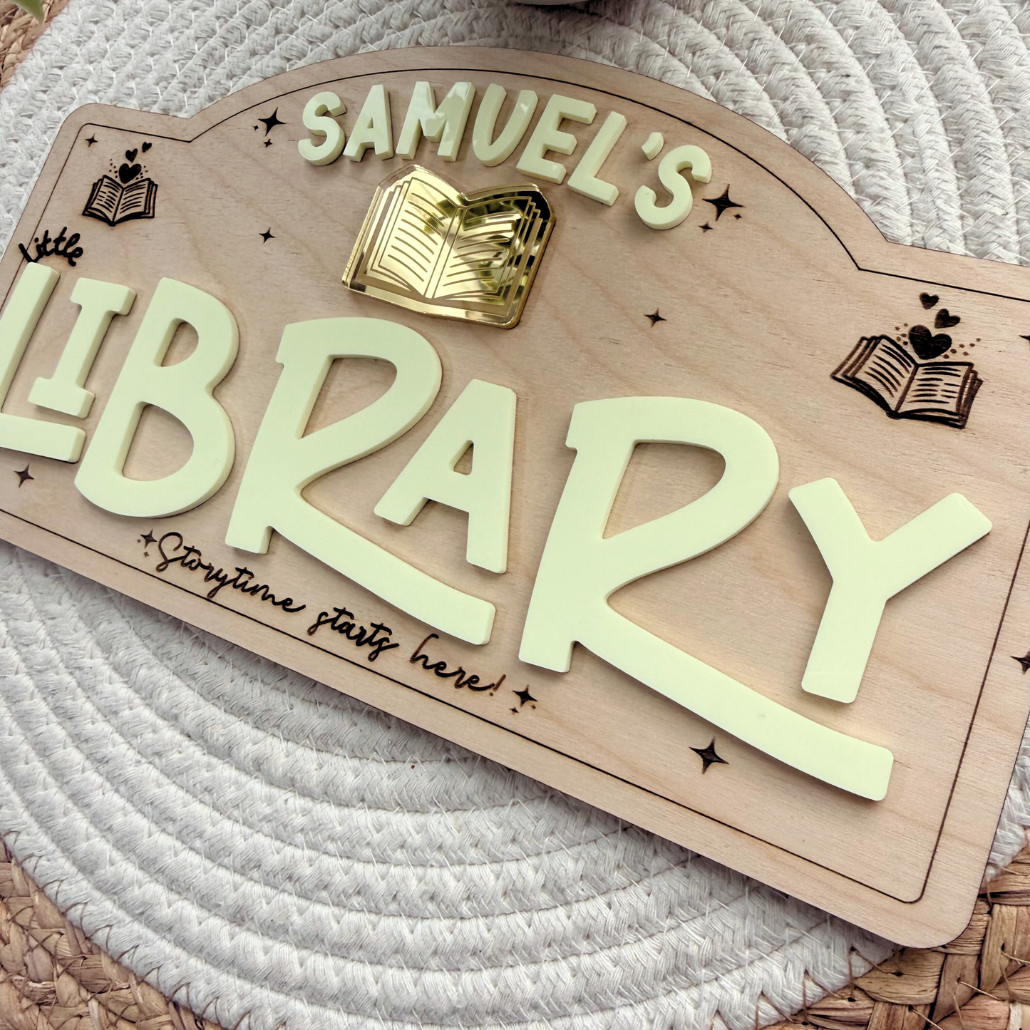 Kids Pretend Play Sign | Personalized Playroom Sign, Play Kitchen Decor, Kids Boutique Sign, Playroom Wall Decor.