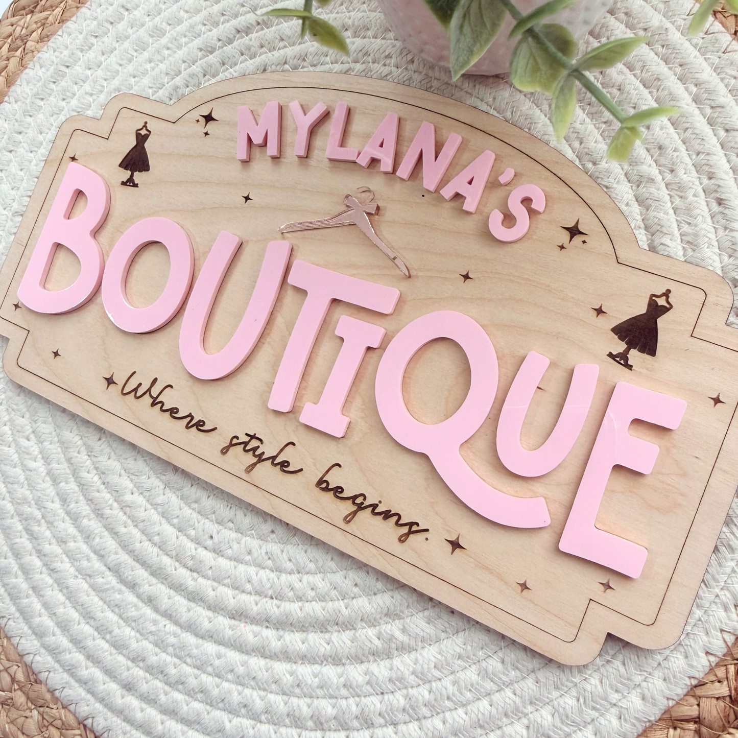 Dress Up Corner Sign For Girls, Custom Girls Pretend Play Sign, Custom Dress Up Sign, Dress Up Corner For Girls, Custom Sign For Girls Room.