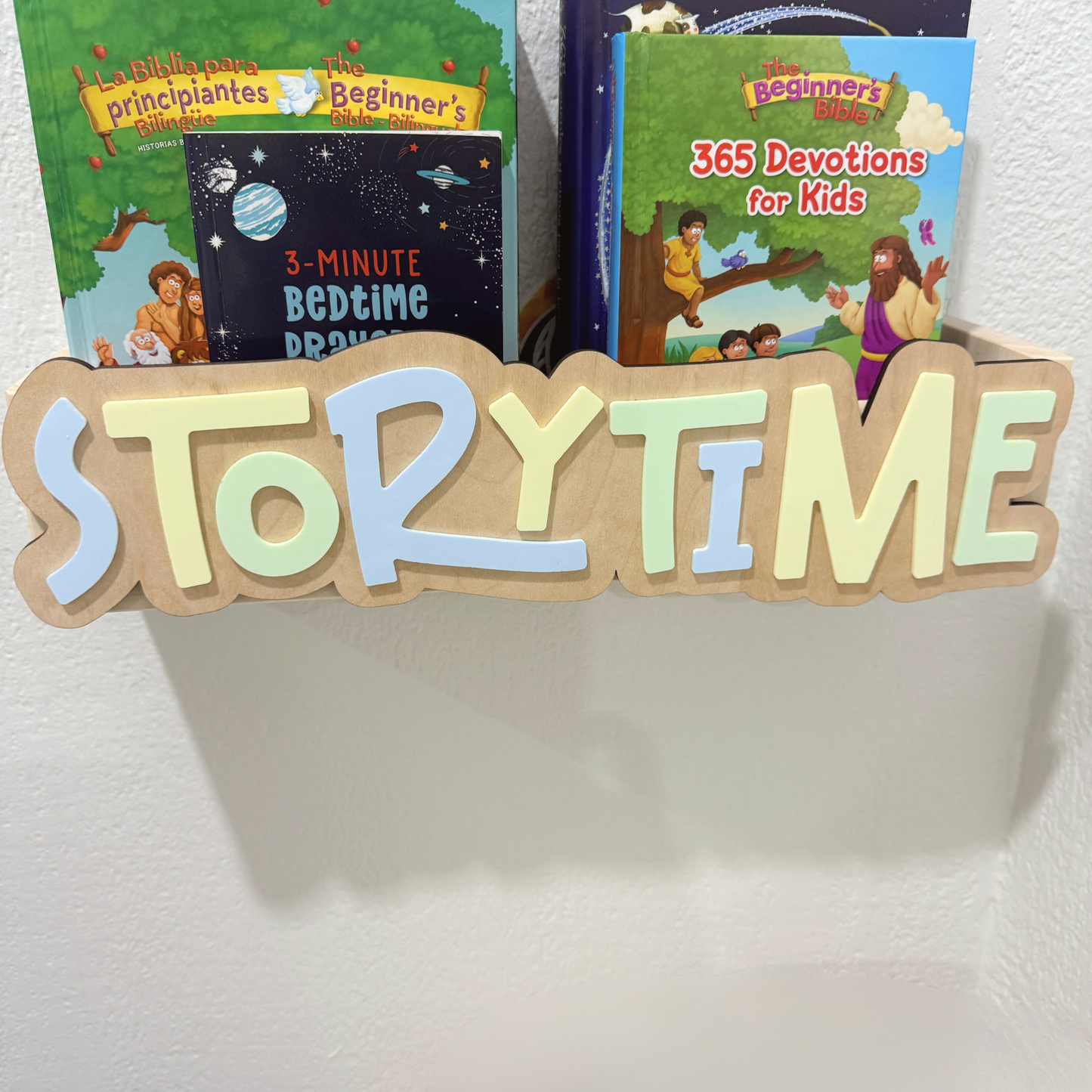 Kids Library Sign | Personalized Storytime Sign, Kids Reading Corner Decor, Kids Bookshelf Decor, Playroom Library Sign.