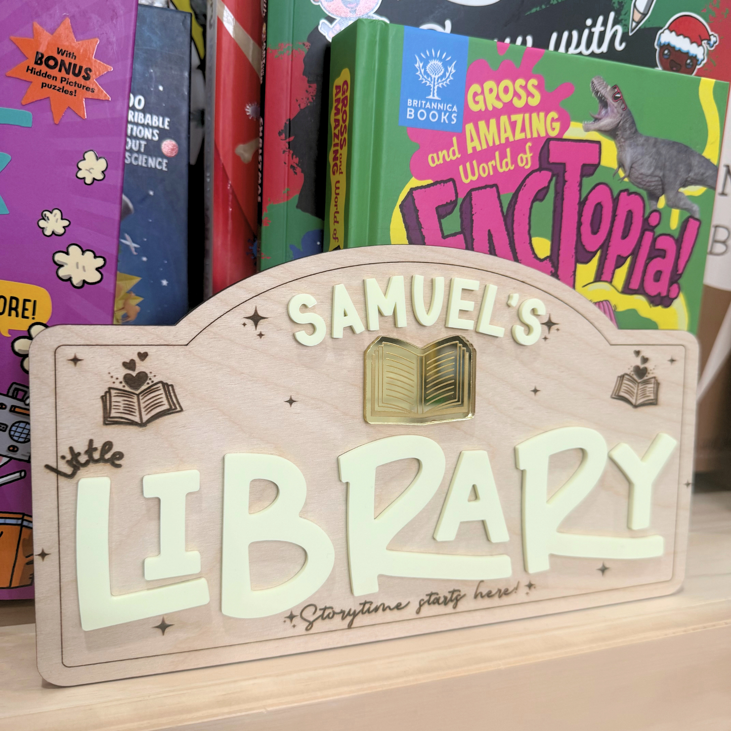 Kids Pretend Play Sign | Personalized Playroom Sign, Play Kitchen Decor, Kids Boutique Sign, Playroom Wall Decor.