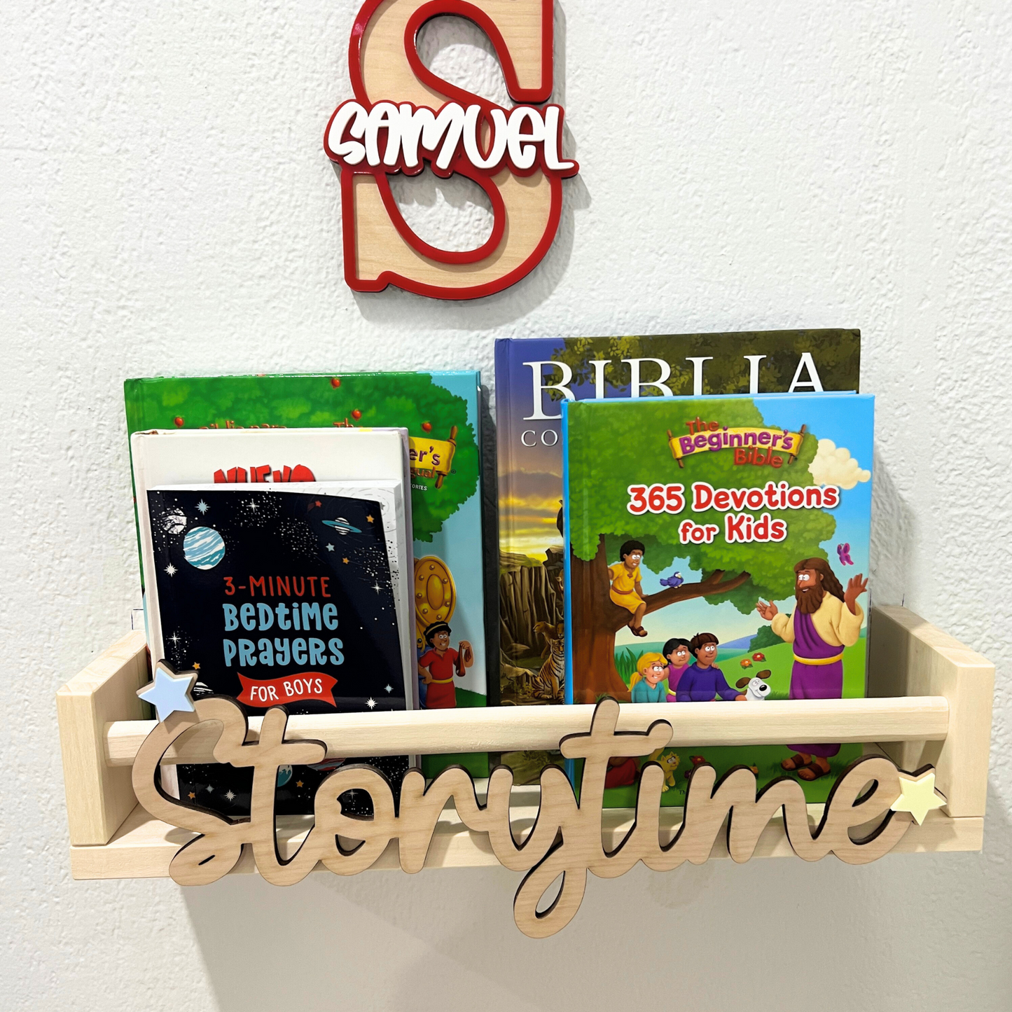 Personalized Kids Library Sign | Custom Storytime Wall Decor | Reading Nook Sign | Playroom & Nursery Decor | Kids Bookshelf Sign