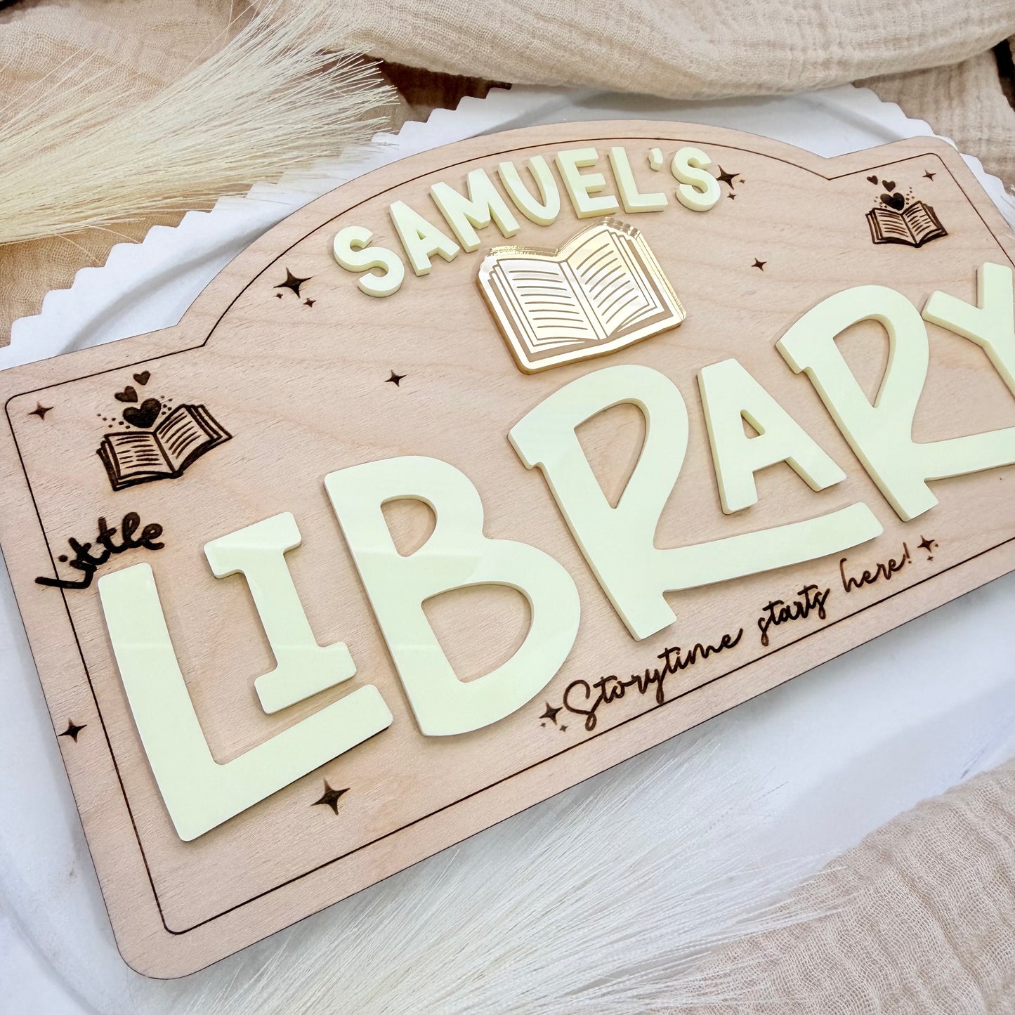 Kids Pretend Play Sign | Personalized Playroom Sign, Play Kitchen Decor, Kids Boutique Sign, Playroom Wall Decor.