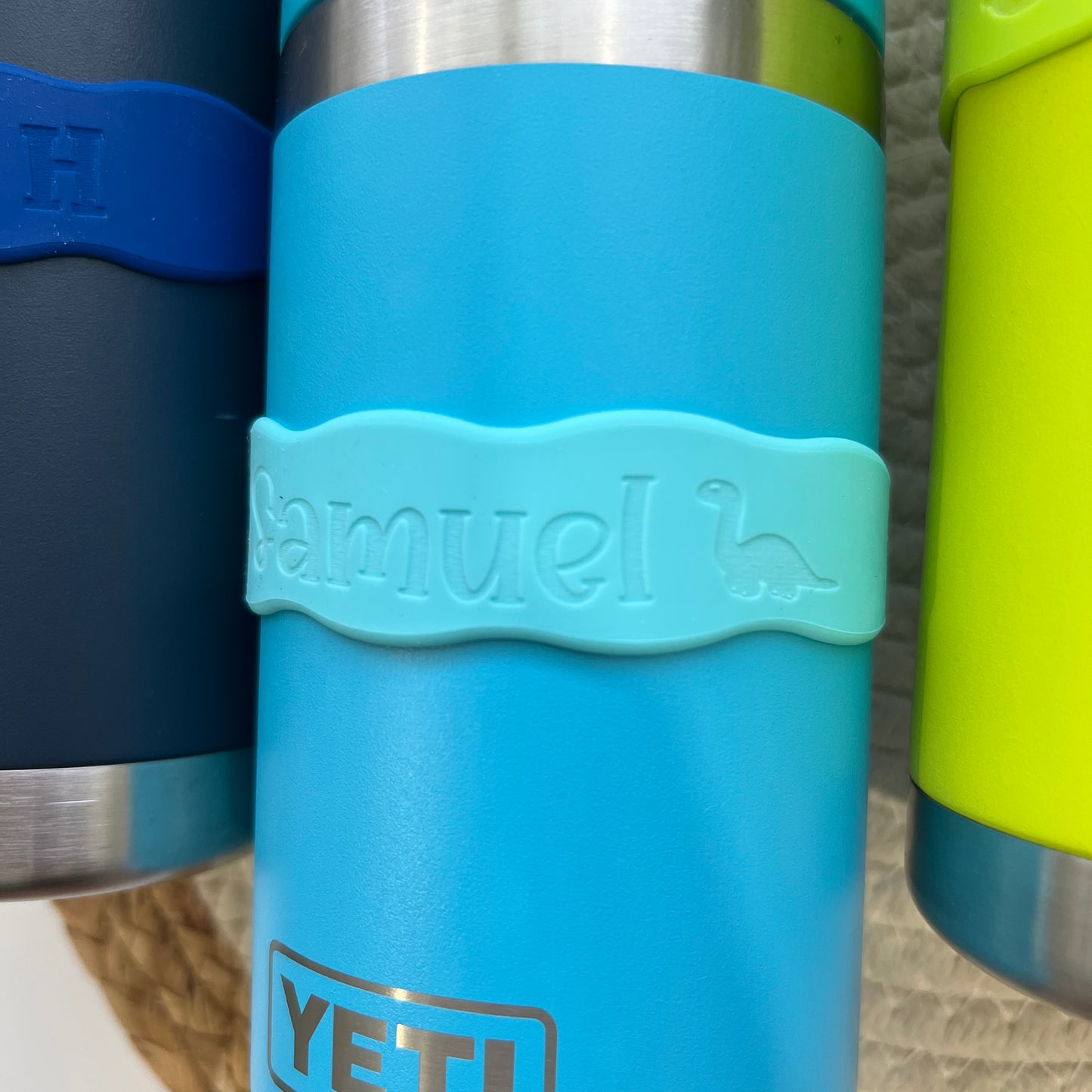 Custom Kids Water Bottle Bands, Personalized BoPersonalized Kids Water Bottle Bands | Custom Name Bottle Band for Sippy Cups, Baby Bottles & School Water Bottles.